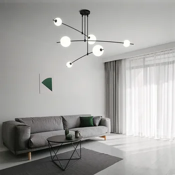 Moderné Tvorivé LED Luster Obývacej Izby, Spálne, Jedálne, Otočná Domov Dizajn a Módne Dekoratívne Svietidlá